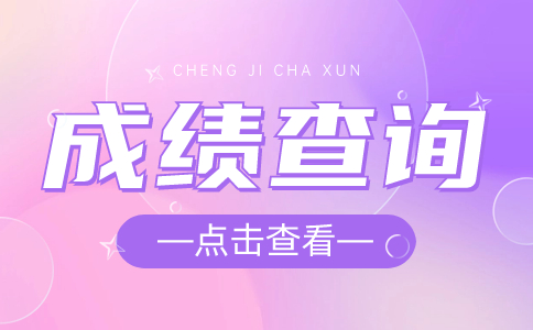 广东高职高考成绩查询